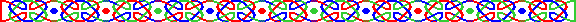 brightly colored Celtic knot